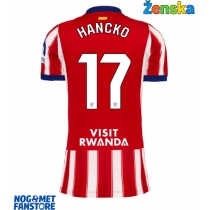 Atletico Madrid David Hancko #17 Domaci Dres za Ženska 2026-27 Kratak Rukav